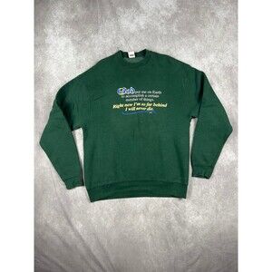 Vintage 1990s Religious Theme God Humor Crewneck Sweater